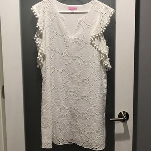 EUC Lilly Pulitzer White Dress